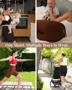 Postpartum Recovery Compression Shorts